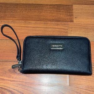 Liz Claiborne Black Wallet Wristlet